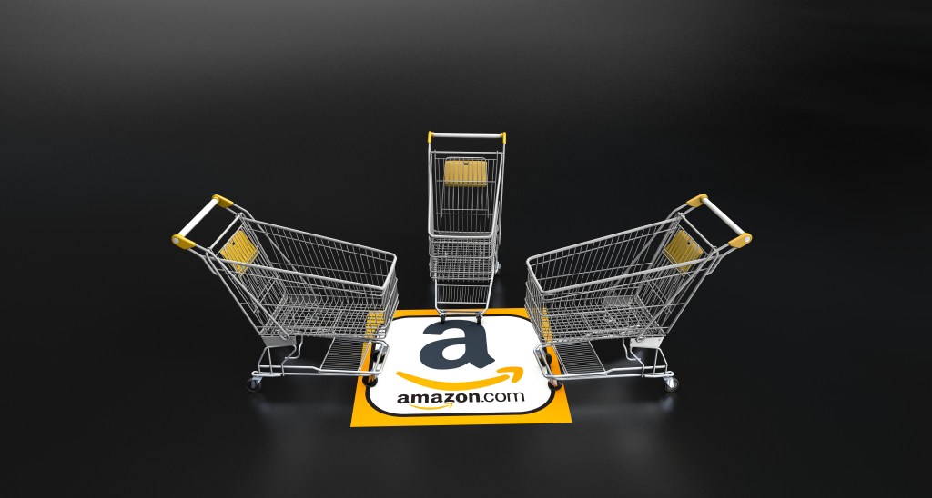 Amazon shopping carts image.